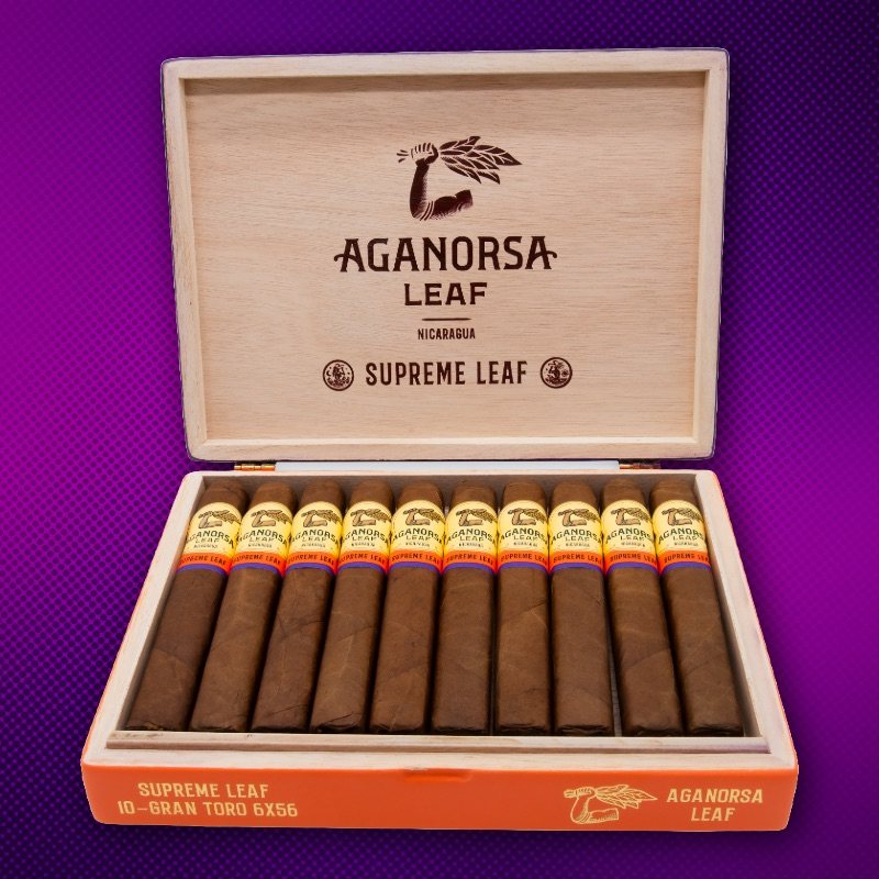 Aganorsa Supreme Leaf Gran Toro Cigars